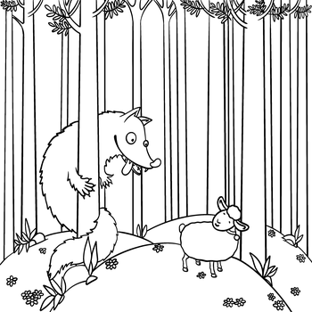 Der Wolf und der Bock
