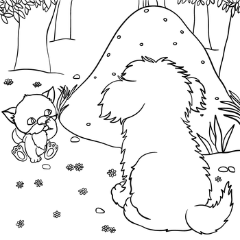 Tulák, Čert a mravce