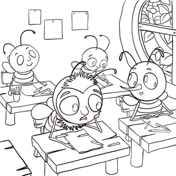 Čmeliak Brumko a jabloňová škola