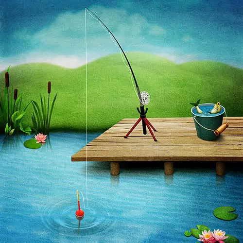 Evelyn’s Fondness for Fishing