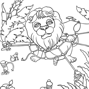 El león y el ratón