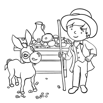 O Burro, a Mesa e o Bastão