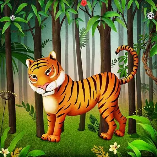 Prečo má tiger čierne pruhy