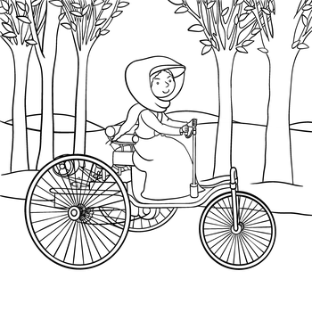 Die Abenteuer des ersten Wagens ohne Pferde