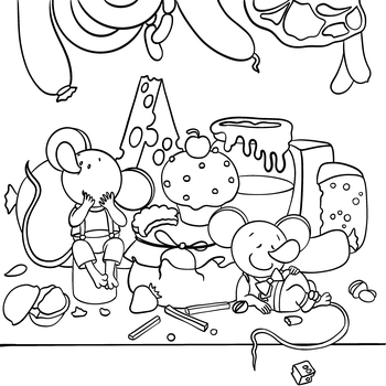 O městské a polní myši