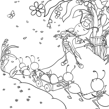 टिड्डा और चींटियाँ