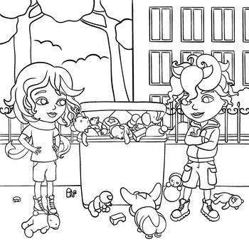 Malí superhrdinovia 3. časť – Dobrodružstvo pri smetiakoch