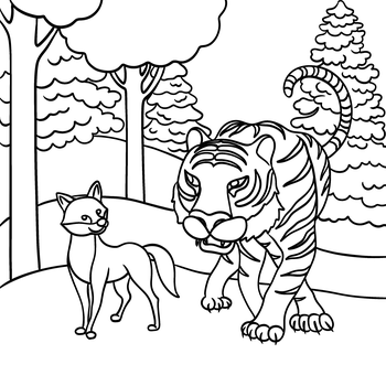 Der Fuchs und der Tiger