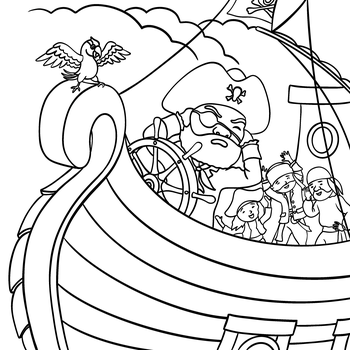 समुद्री डाकू और बकबक करने वाला सूप