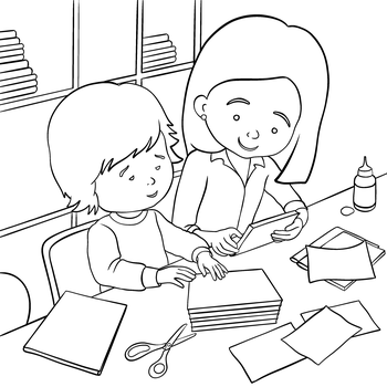 Spriatelený zošit všetkých možných predmetov