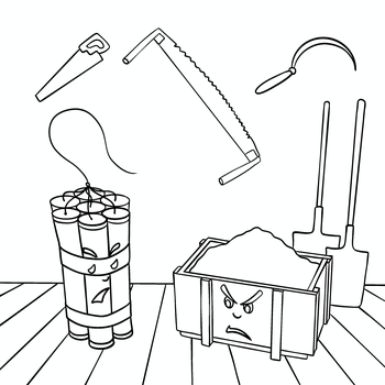 Wybuchowa kłótnia dynamitu i TNT