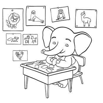 Mio im Sachkundeunterricht - Tiere