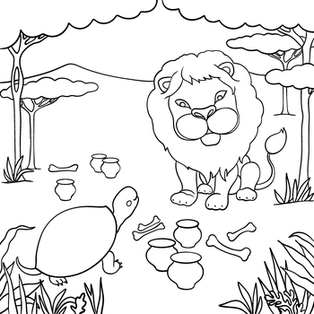 El león y la liebre
