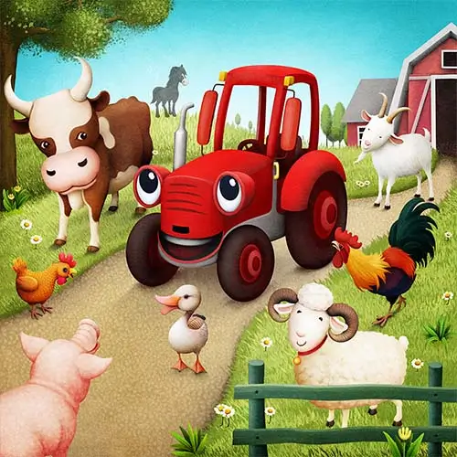 Jak jel traktor na vandr