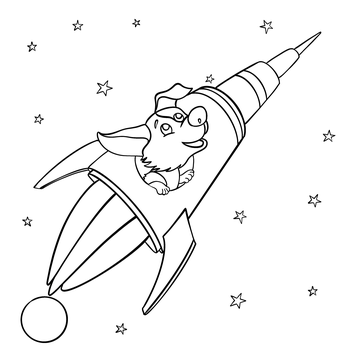 La perrita heroica