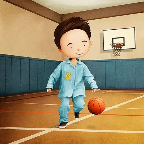 Pyžamový basketbal