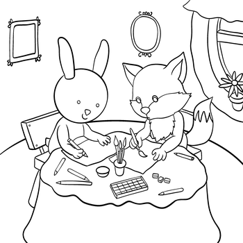 Ako líška nevedela maľovať