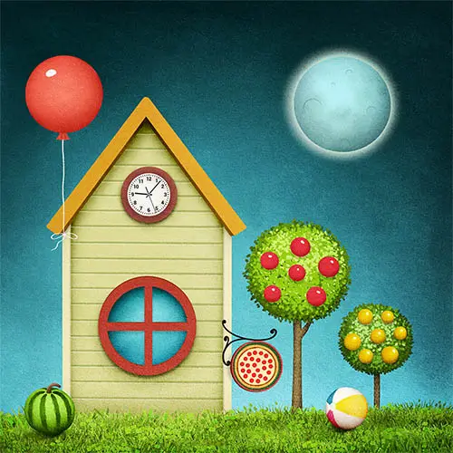 O okrúhlom mesiačiku