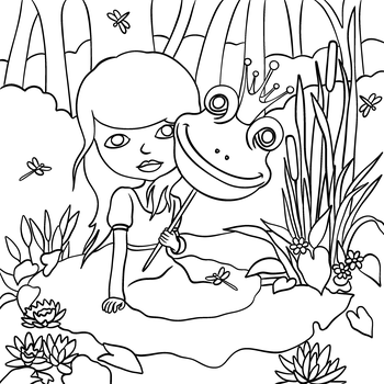 राजकुमार और मेंढकी