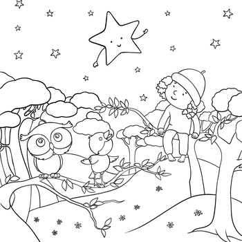 O hvězdičce, která spadla z nebe