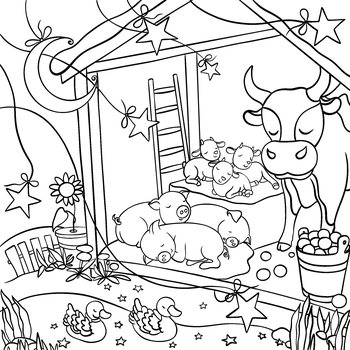 Buenas noches, animales de la granja