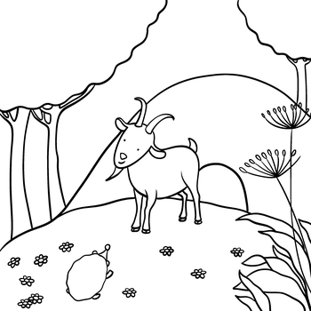 Die Ziege und der Igel