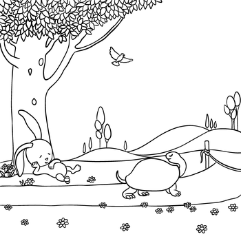 Die Schildkröte und der Hase