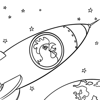 Kura astronautom