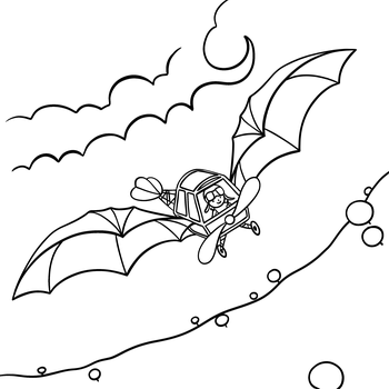 Clément e l’uccello-topo