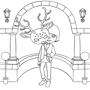 Il cervo incantato