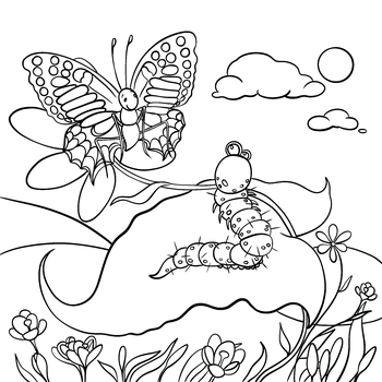 La historia de la mariposa