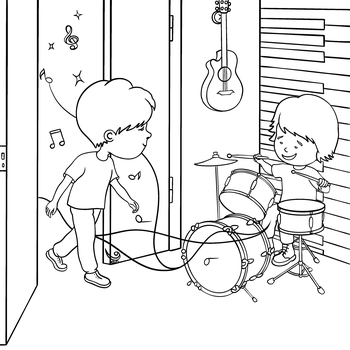 Ako Šimon navštívil hudobnú školu