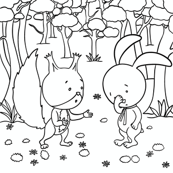 O veveričke, ktorá nevedela povedať prepáč