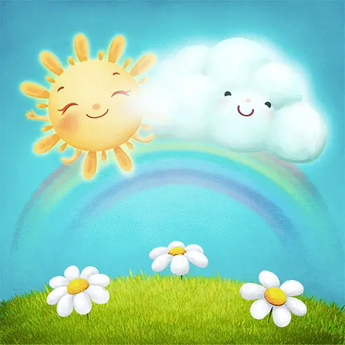 O okrúhlom slniečku