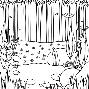 गायब होनेवाला तालाब