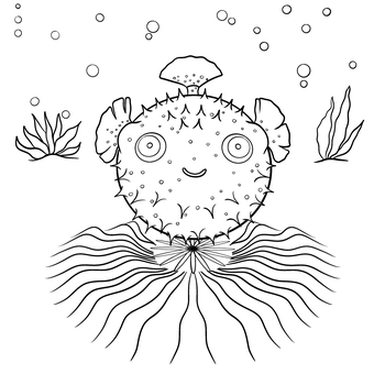 Shizuko la creatura marina