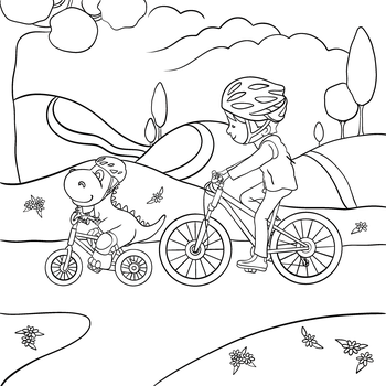 Der Fahrradsaurier Dino Tino – Teil 1