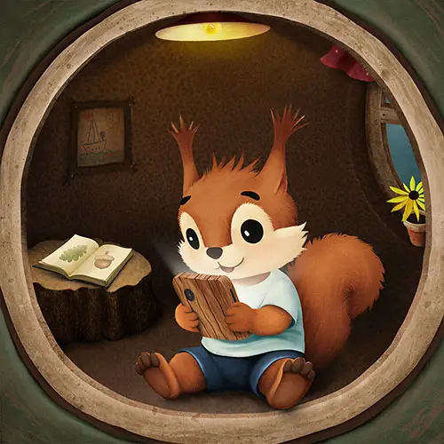 Stuart Squirrel and the Barkphone