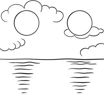 O tym, jak Słońce i Księżyc znalazły się na niebie