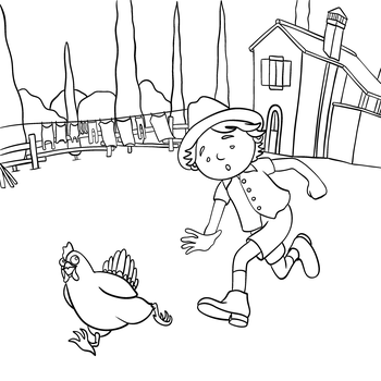 Vardiello e la gallina