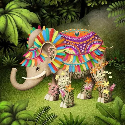 O slonovi, ktorý sa chcel stať radžom